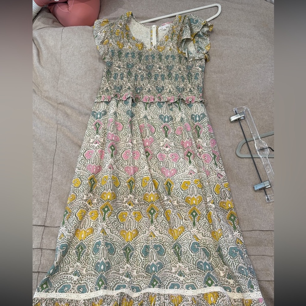 Floral Patterned Maxi Dress